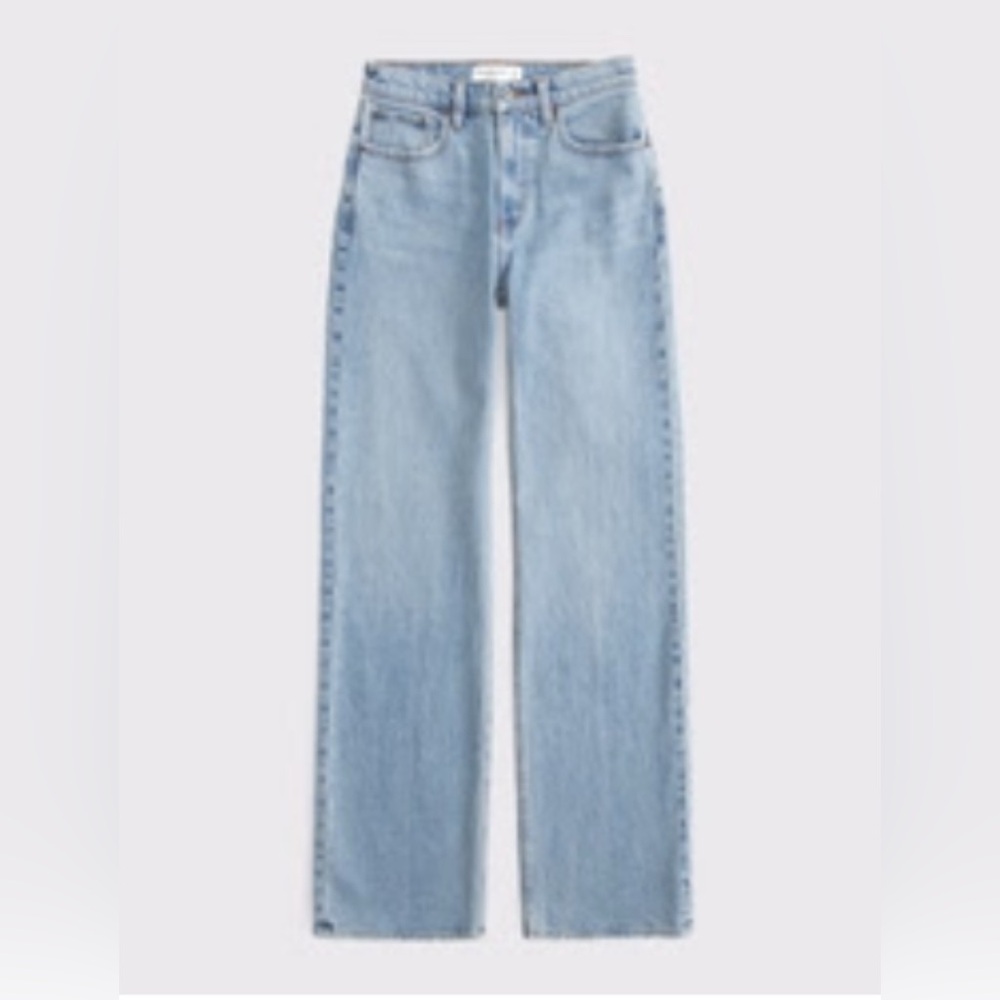 Abercrombie & Fitch High Rise 90s Relaxed Jeans 25S